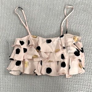 NWT Ruffle Crop size EUR34 XS/S US4
